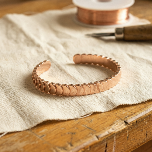 Ellington's Tide Copper Bracelet