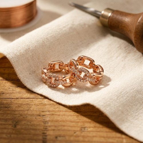 Ellington's Tor Copper Earrings