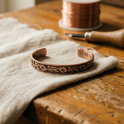 Ellington's Vine Copper Bracelet